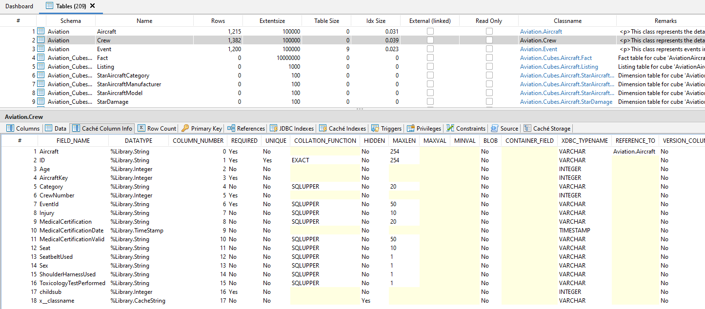 Table Viewer a powerful tool for InterSystems IRIS and Caché
